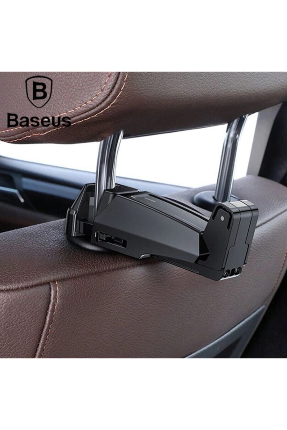 Baseus Backseat Araba Koltuk Arkası Eşya Ve Telefon Tutucu - Siyah