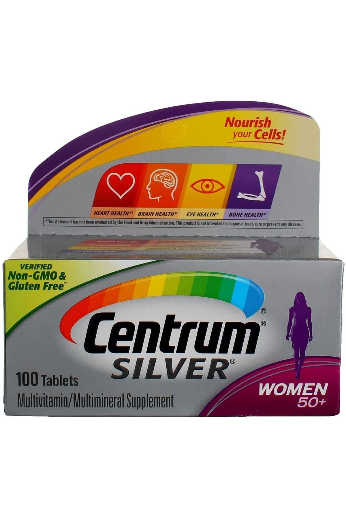 Centrum Silver Women's 50+ 100 Tablets