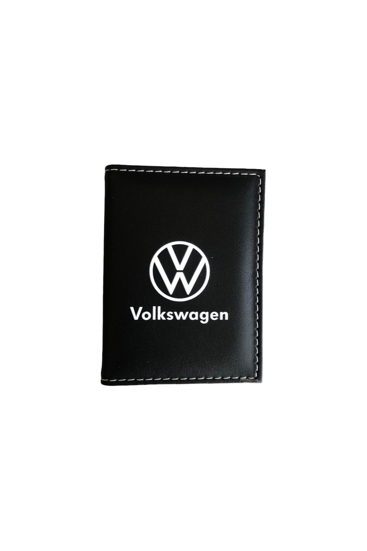 NETOTOMARKET Özel Tasarım Volkswagen Yeni Logo Ruhsat Kılıfı