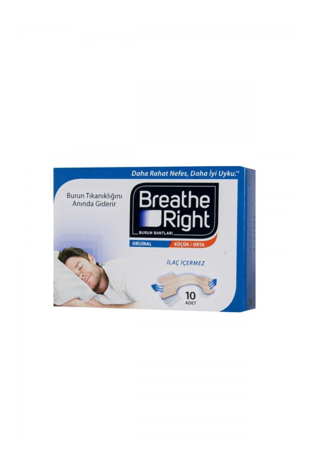 Breathe Right Burun Bandı Klasik Normal Boy 10 Adet