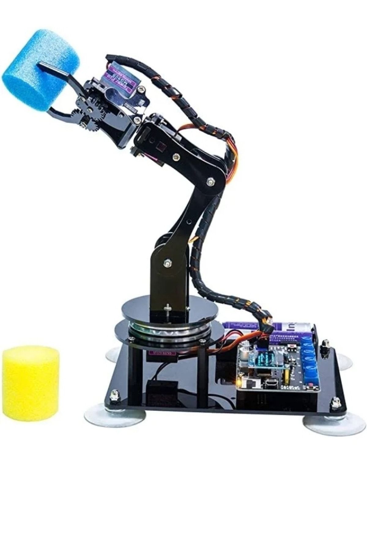 USTA Adeept Arduino Uyumlu Dıy 5 Eksenli Robotik Kol Kit Ardunio Uno R3 Buhar Kol Kit