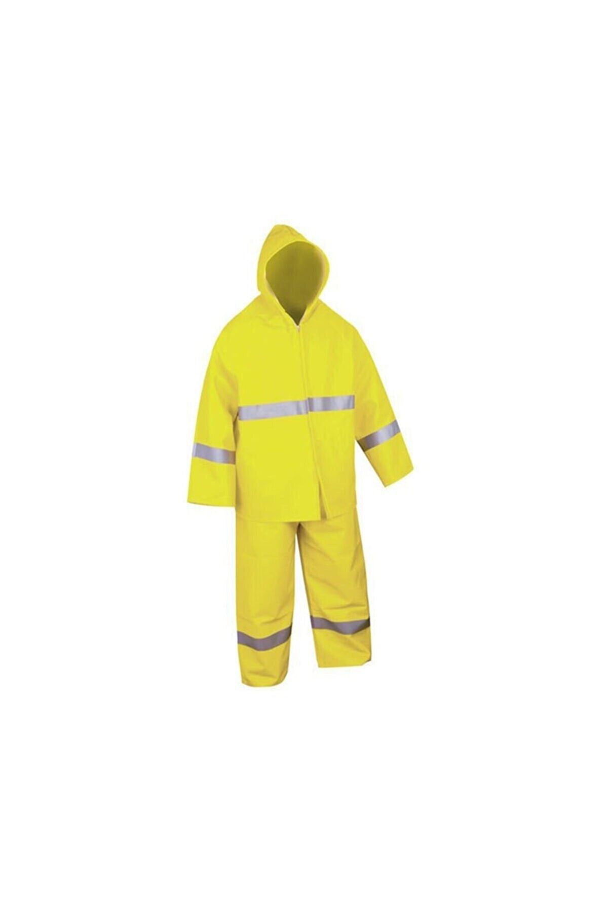 Dolunay İş Elbiseleri Balıkçı Takım Yağmurluk Sarı