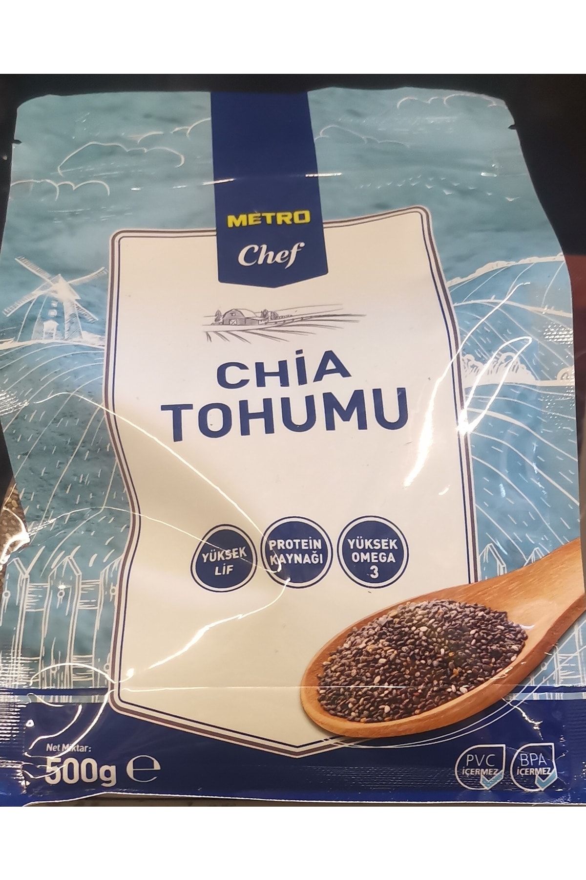 Metro Chef Chia Tohumu