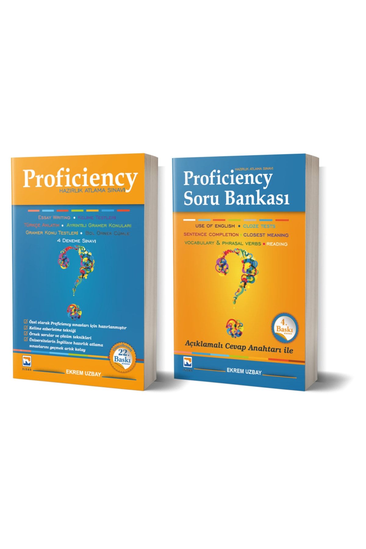 Nisan Kitabevi Proficiency Hazırlık Atlama Sınavı Konu ve Soru Bankası