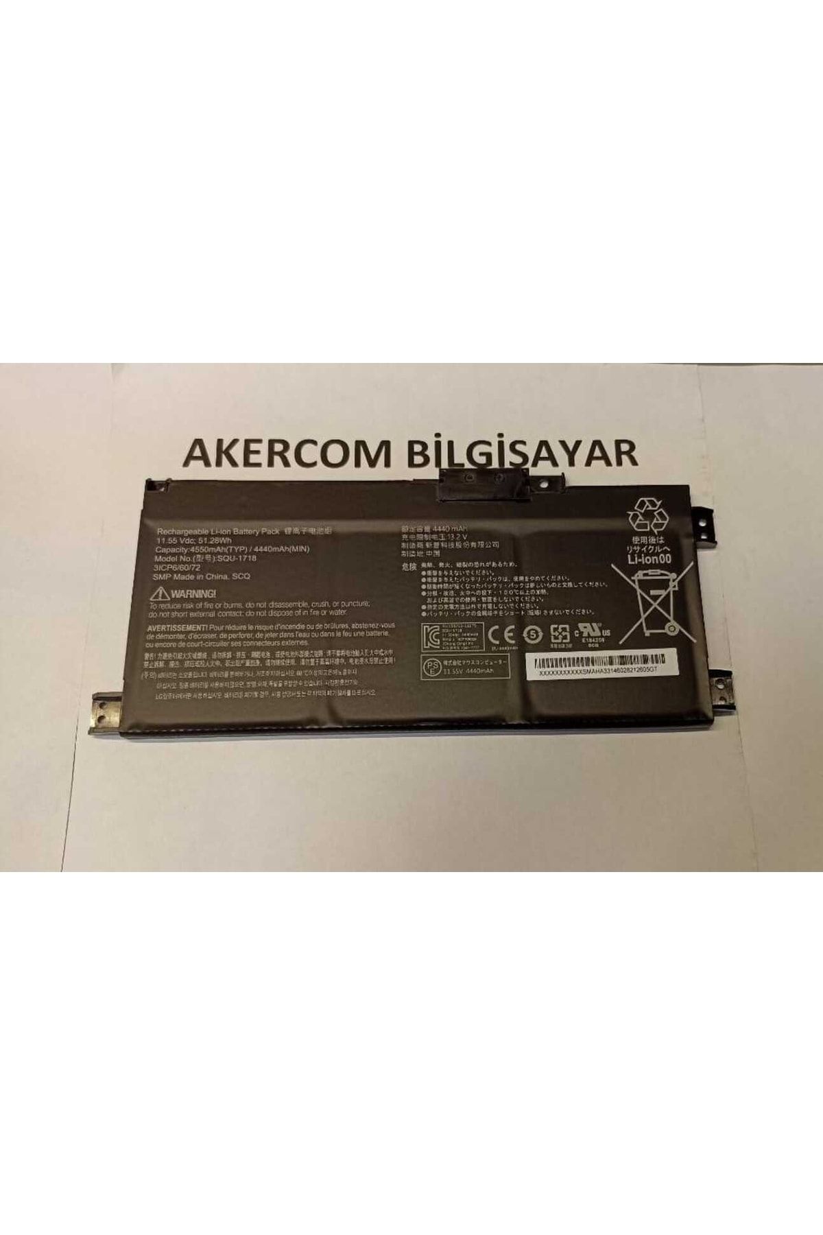 CASPER G770 Notebook Orjinal Batarya
