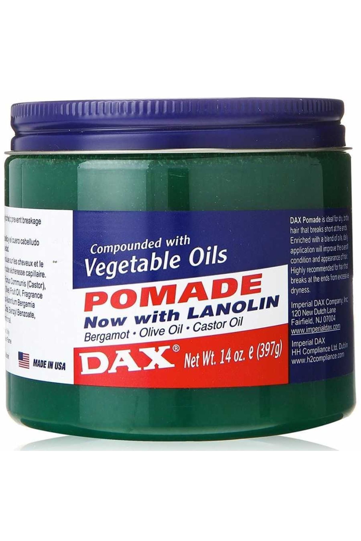 Dax Pomade Kırılma Ve Kuruluğu Önleyen Saç Bakım Kremi 397gr