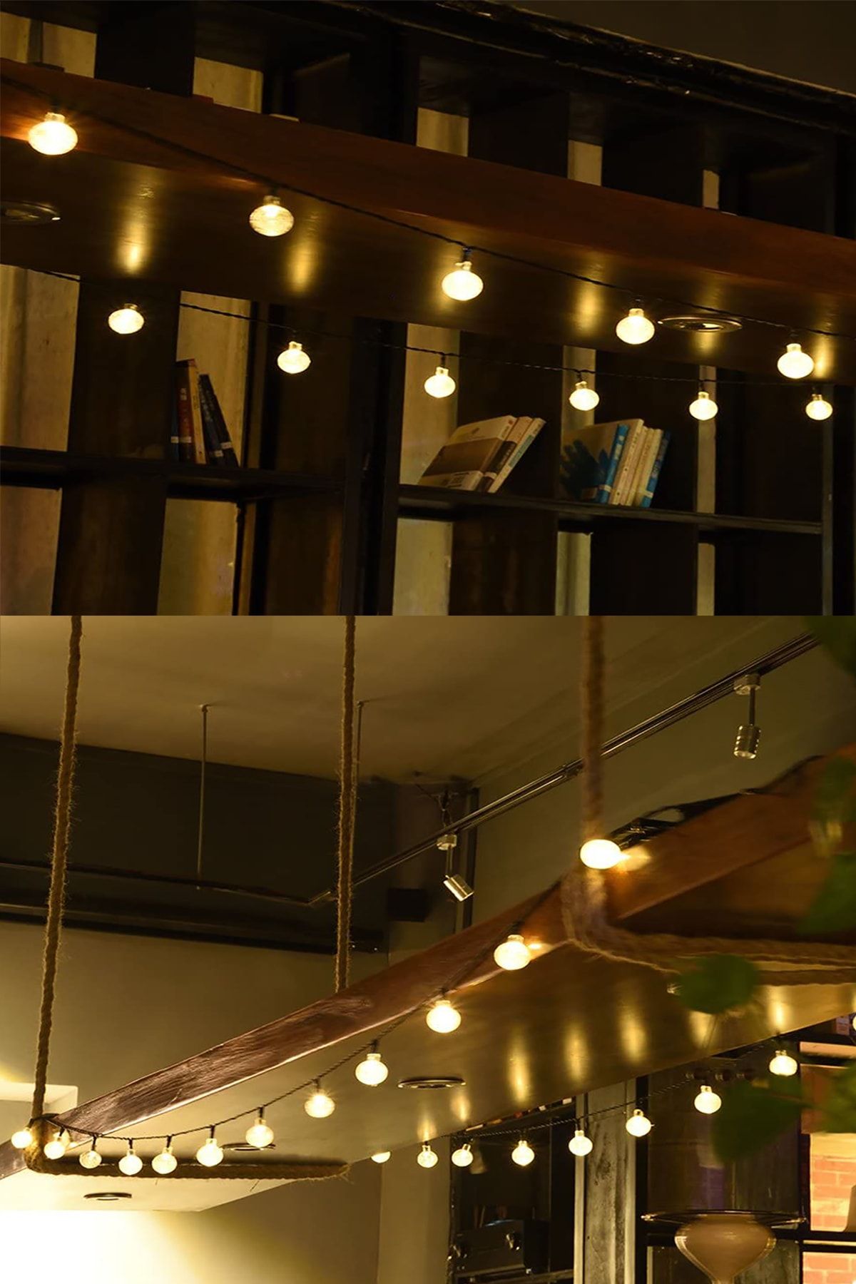 5 Metre 20 Işıklı Top Led Ampul Dizeleri Fişli 220v Işık (sarı Gün Işığı) Bahçe Ev Süsleme Dekor_2