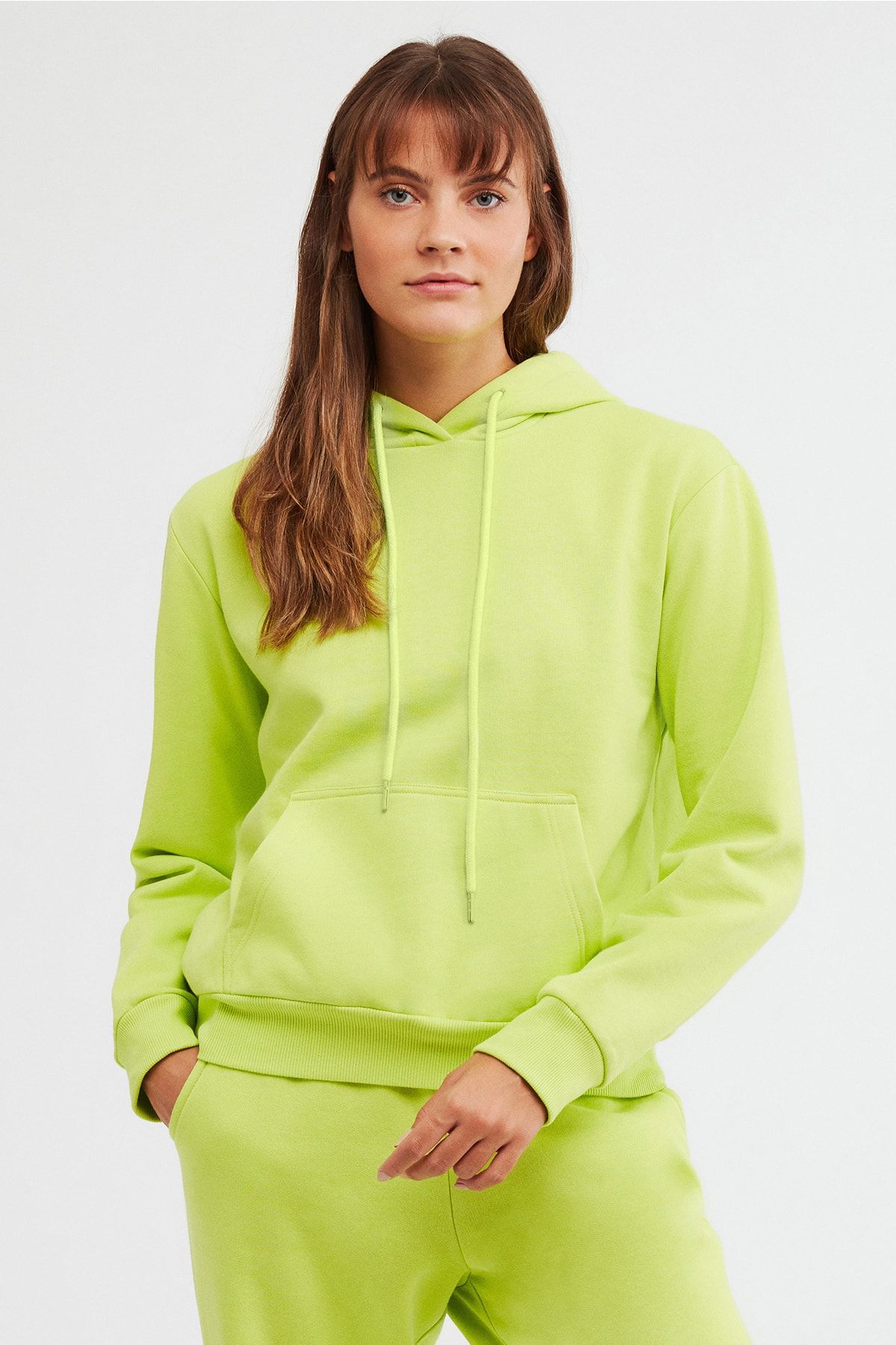 GRIMELANGE Jane Comfort Yeşil Sweatshirt