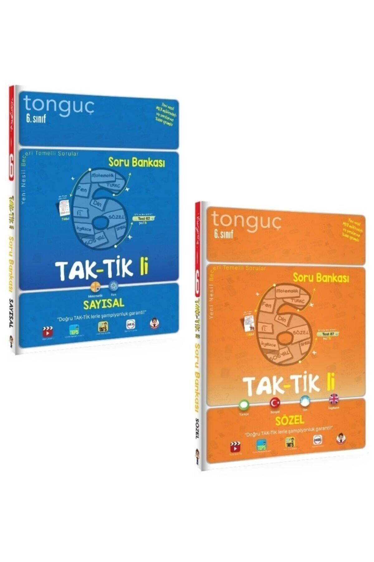 Tonguç Yayınları 6. Sınıf Taktikli Sayısal ve Sözel Soru Bankası