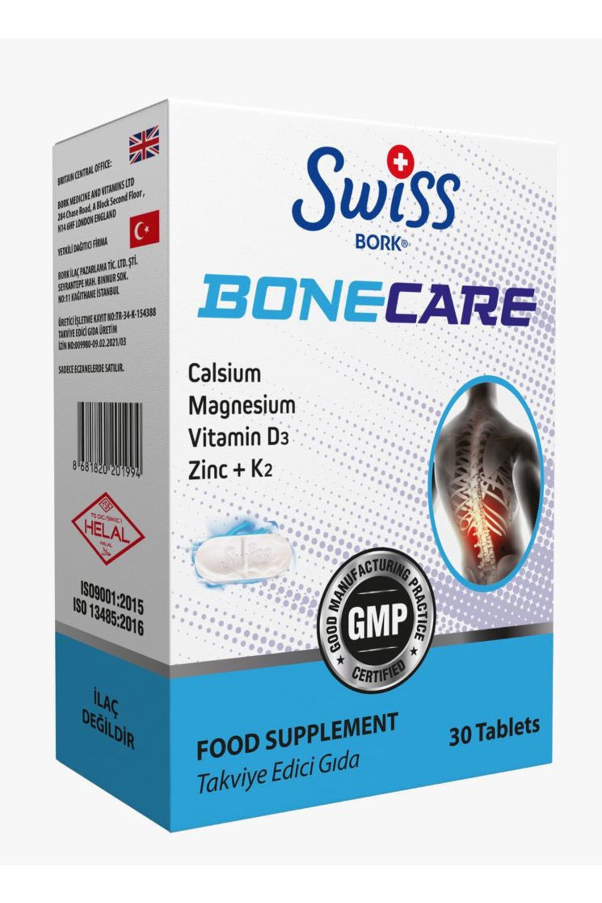 SWISS Bork Bonecare 30 Tablet