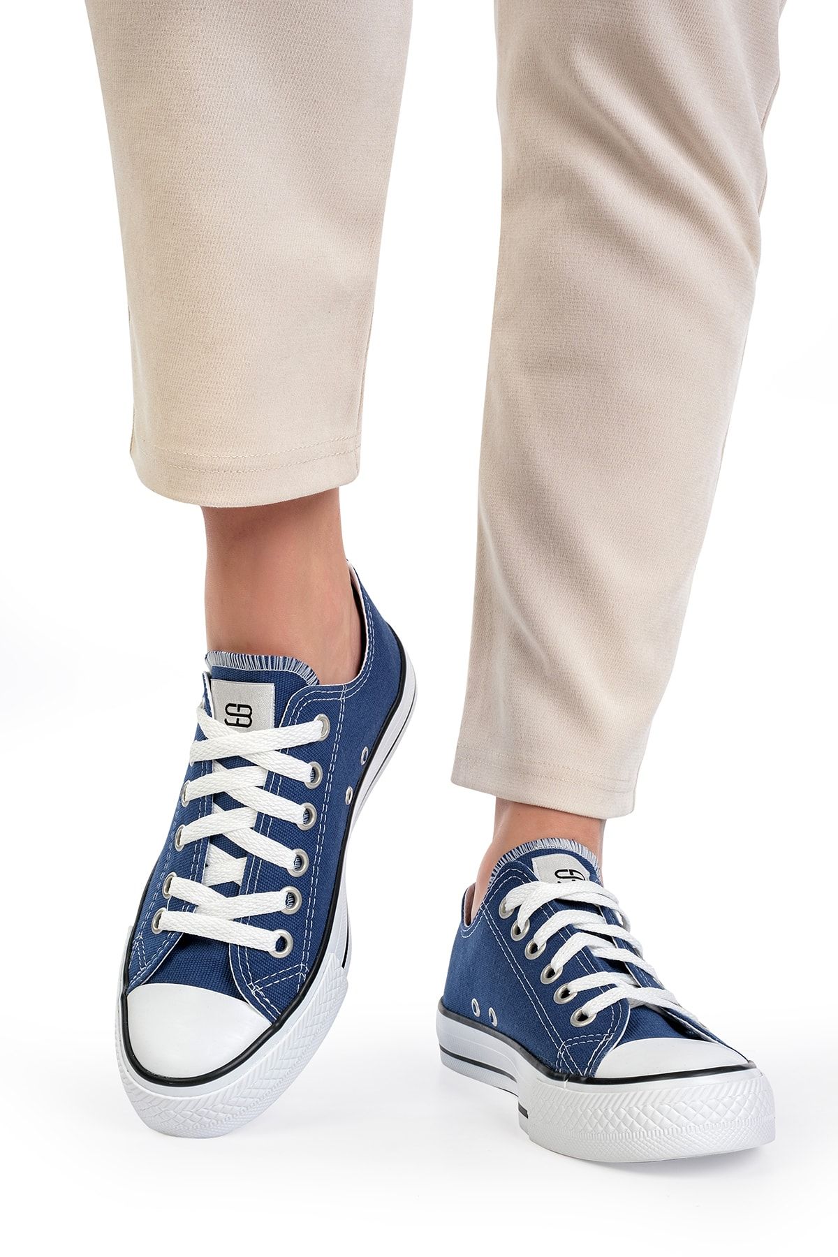 Solo Bag Solo Shoes&bag Unısex Kot Mavi Spor Günlük Ayakkabı