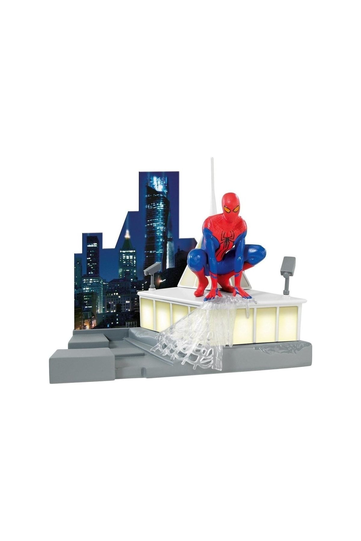 Mashotrend Spiderman Figür Yapım Kiti - Spiderman Maket - Örümcek Adam Maket Oscorp Tower