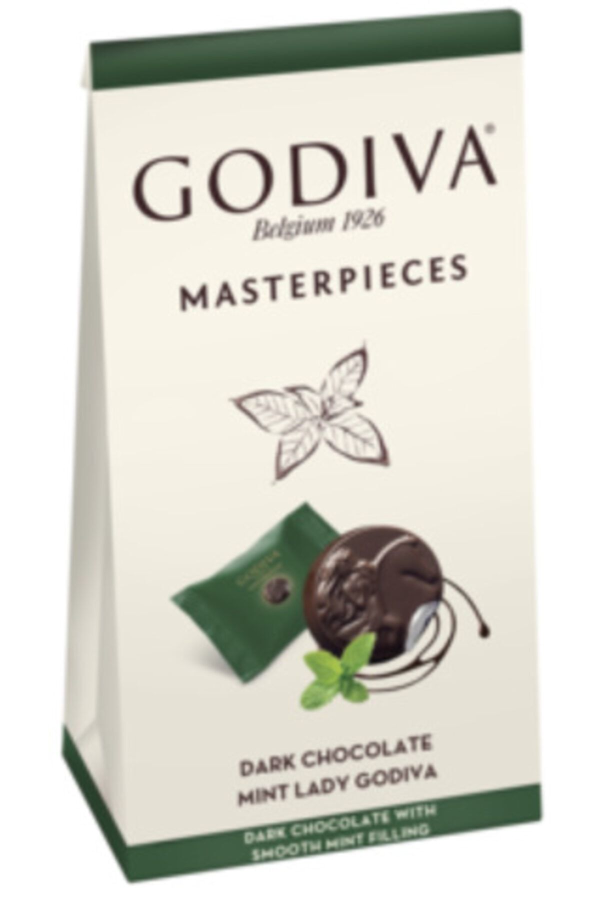 Godiva Masterpieces Naneli Bitter Çikolata Kutu 115 G 5* Adet