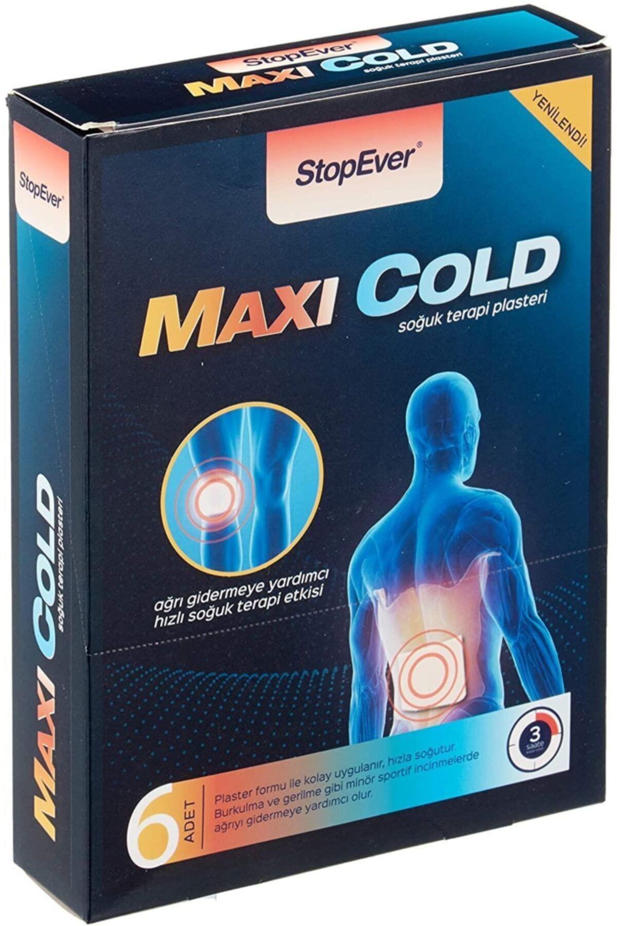 StopEver Maxi Cold Soğuk Terapi Plasteri - 6x2 Adet