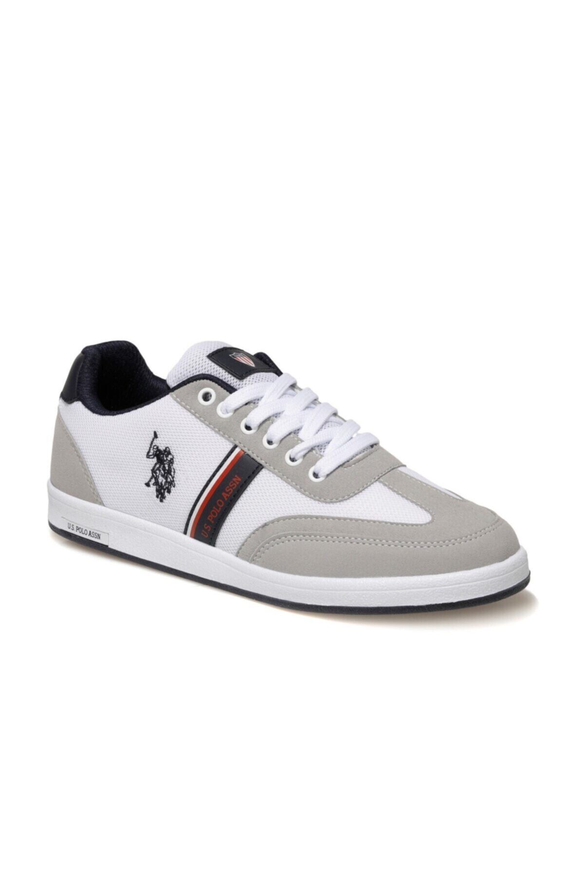 U.S. Polo Assn. KARES 1FX Beyaz Erkek Sneaker Ayakkabı 100910452