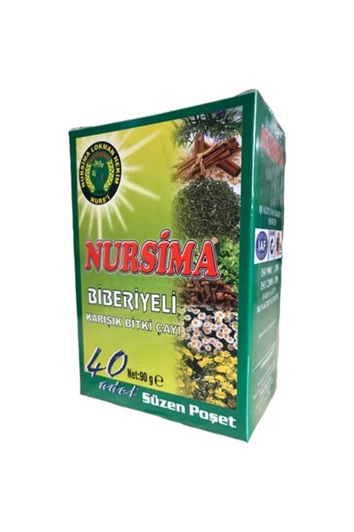 Nursima Biberiyeli Bitkisel Form Çayı 42 Li