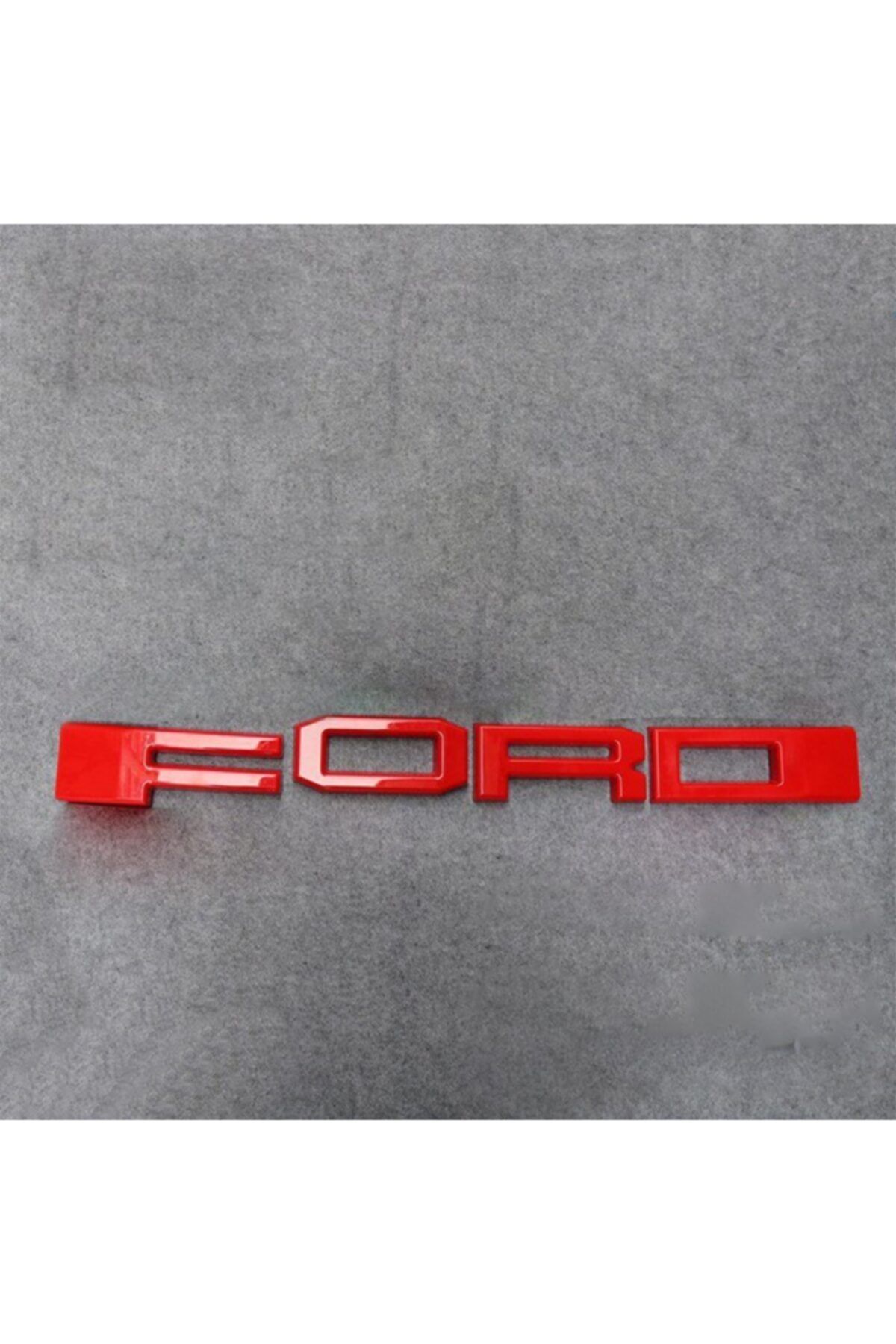 Genel Markalar Ford Panjur Yazısı Kırmızı