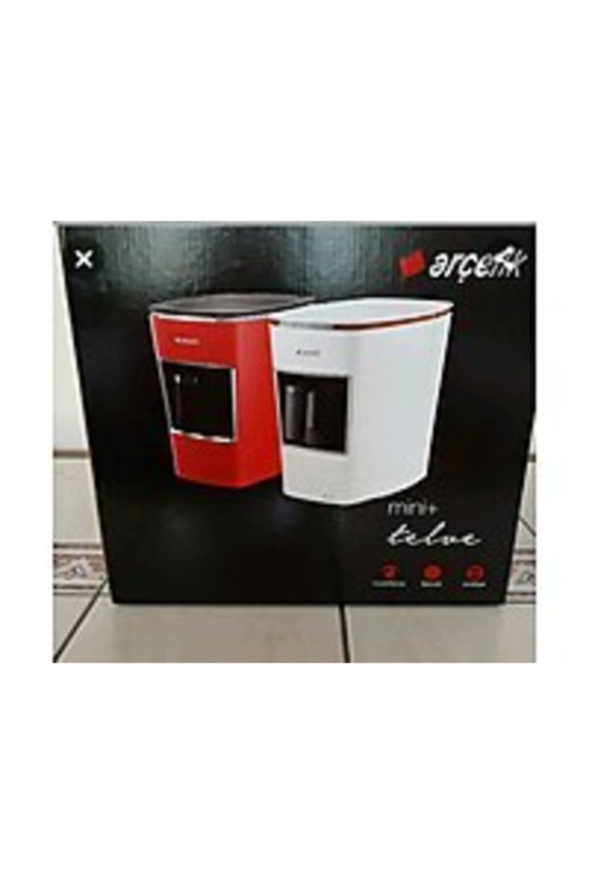 Arçelik K 3400 Beyaz Midi Telve Türk Kahve Makinesi