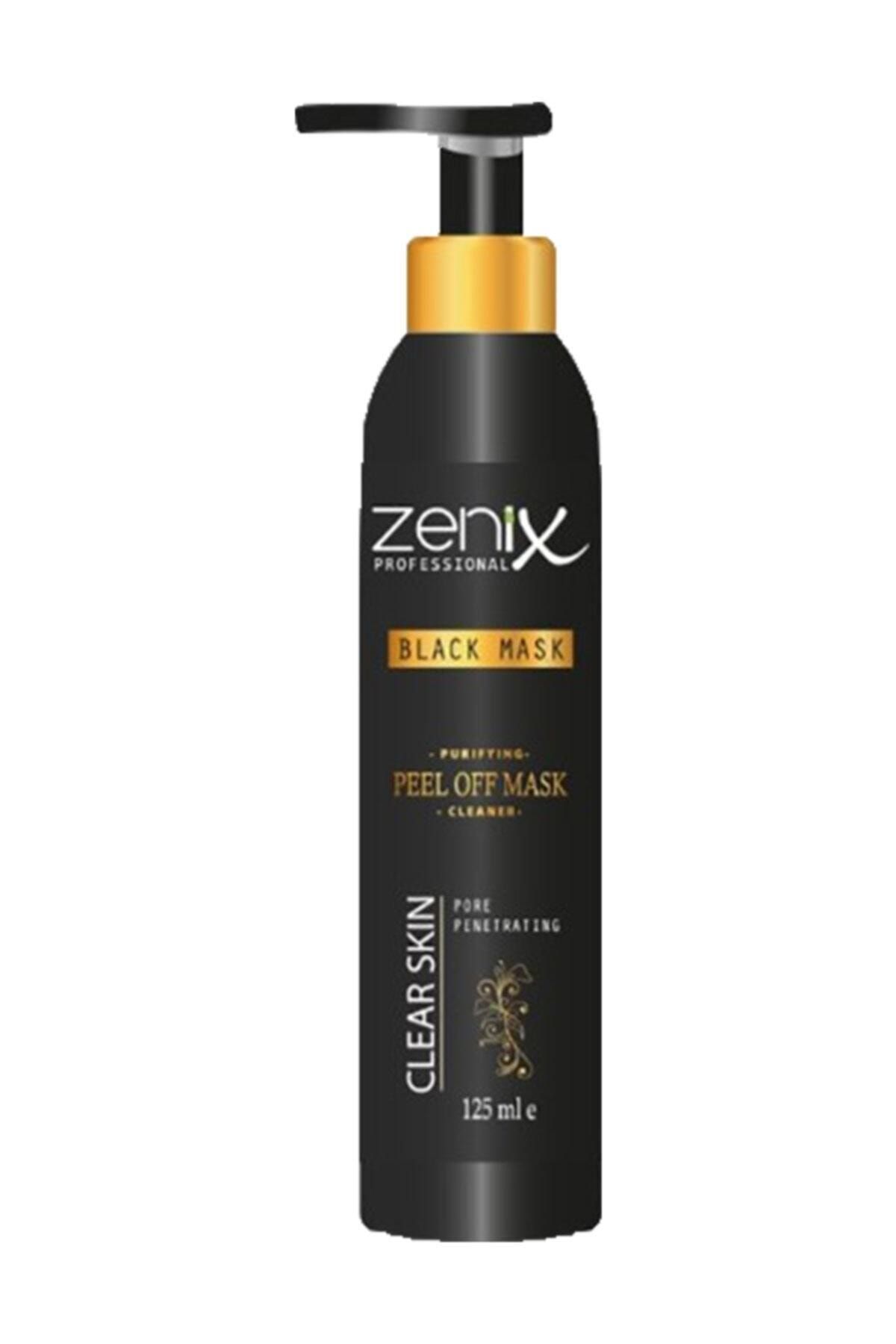 Zenix Soyulabilir Siyah Maske 130 Ml