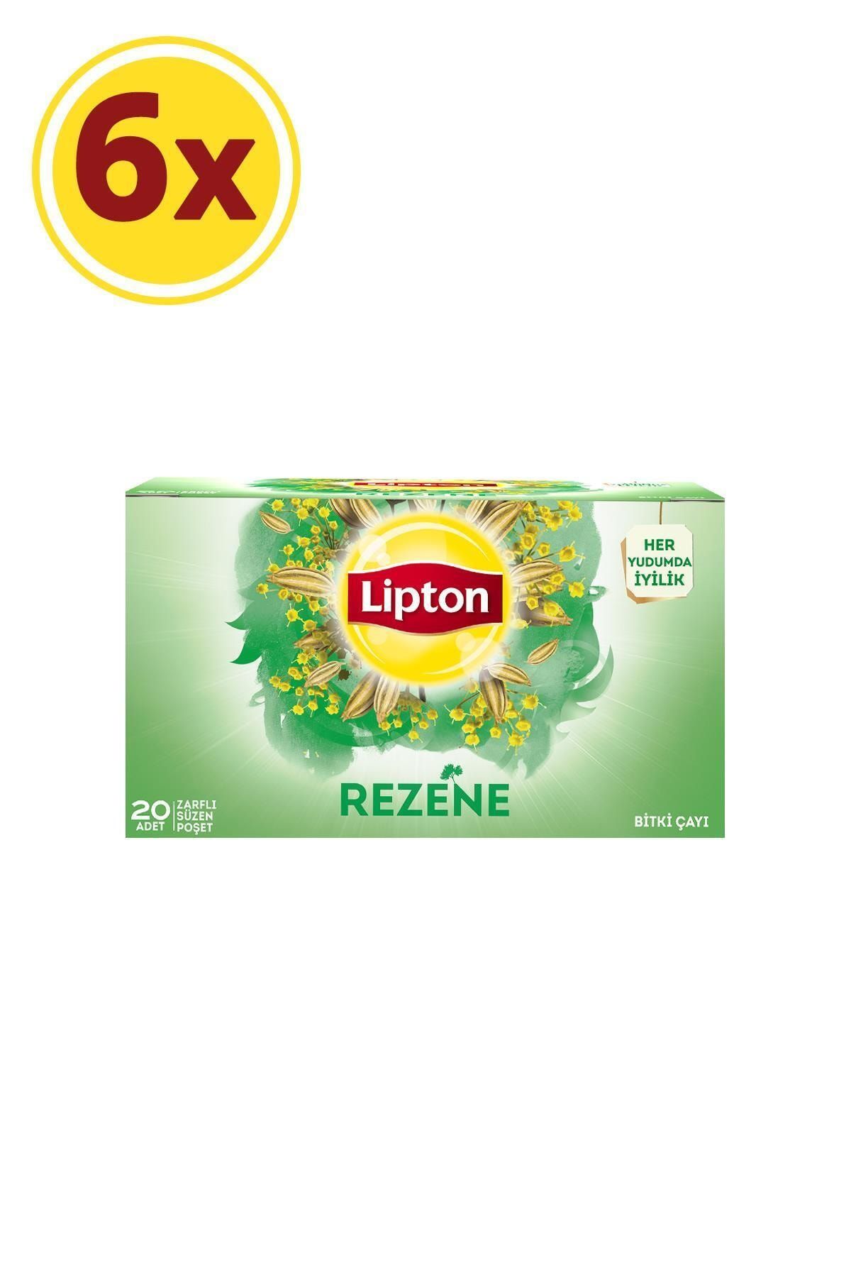 Lipton Rezene Bardak Poşet Çay X 6 Adet