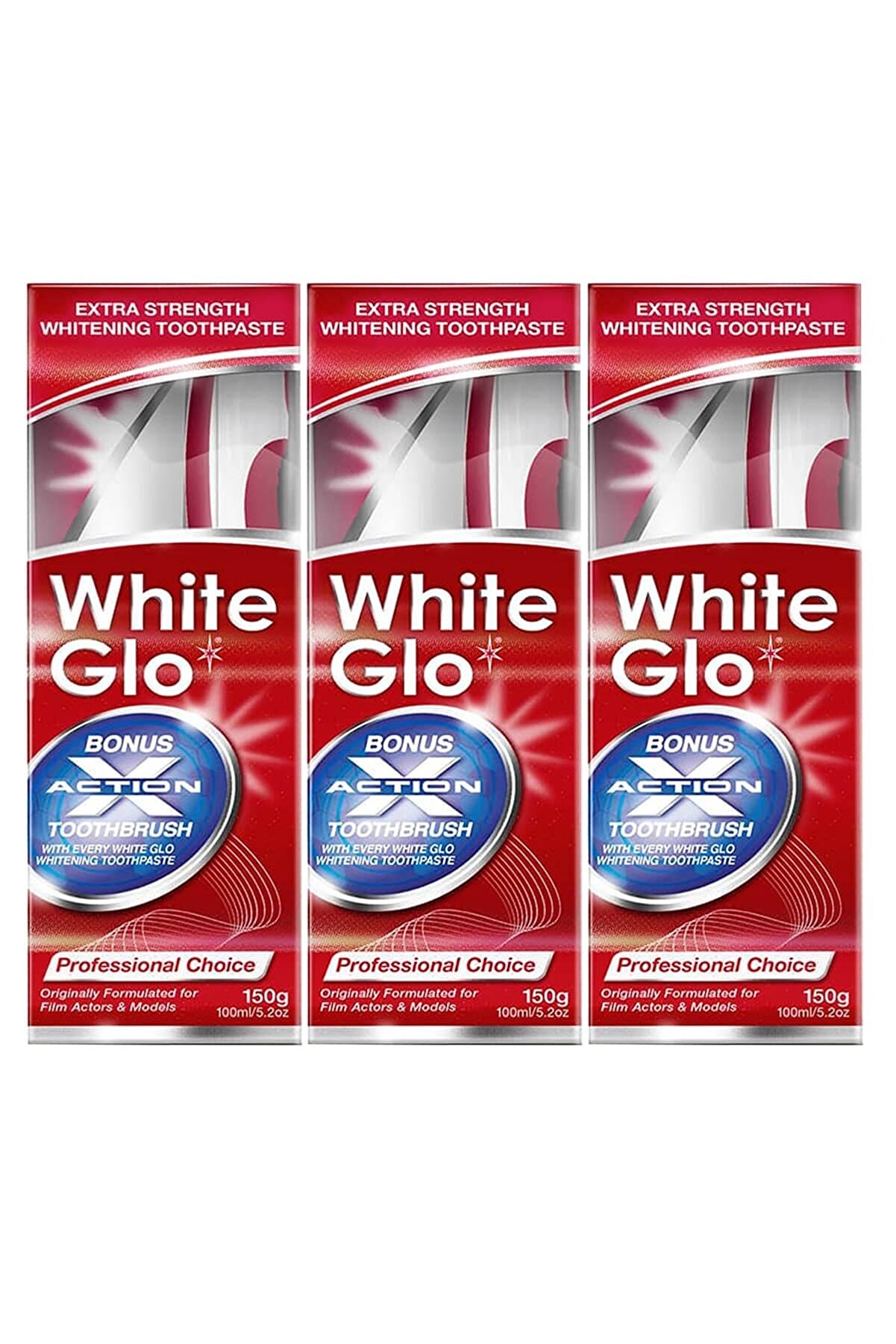 White Glo Beyazlatıcı Diş Macunu Ekstra Formül Avantaj Paket X 3 Adet