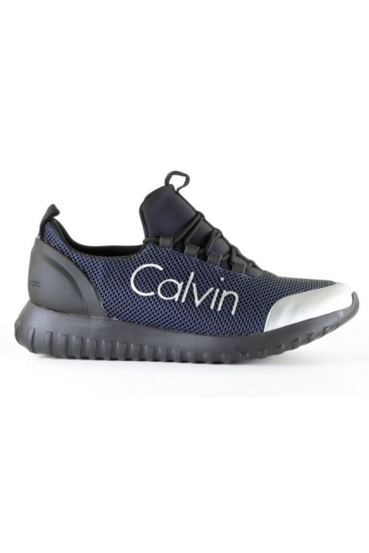 Calvin Klein Erkek  Siyah Lacivert Mesh Sneaker