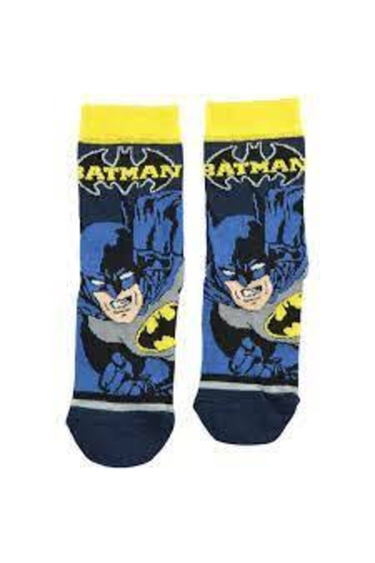 Çimpa Erkek Çocuk Lacivert Batman Çorap