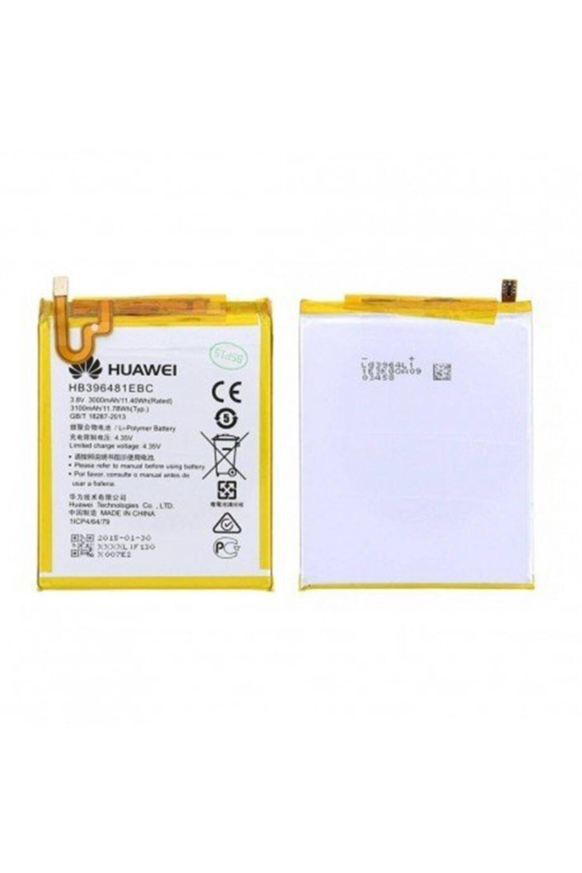 Genel Markalar Huawei G7 Plus Batarya Pil Hb396481ebc