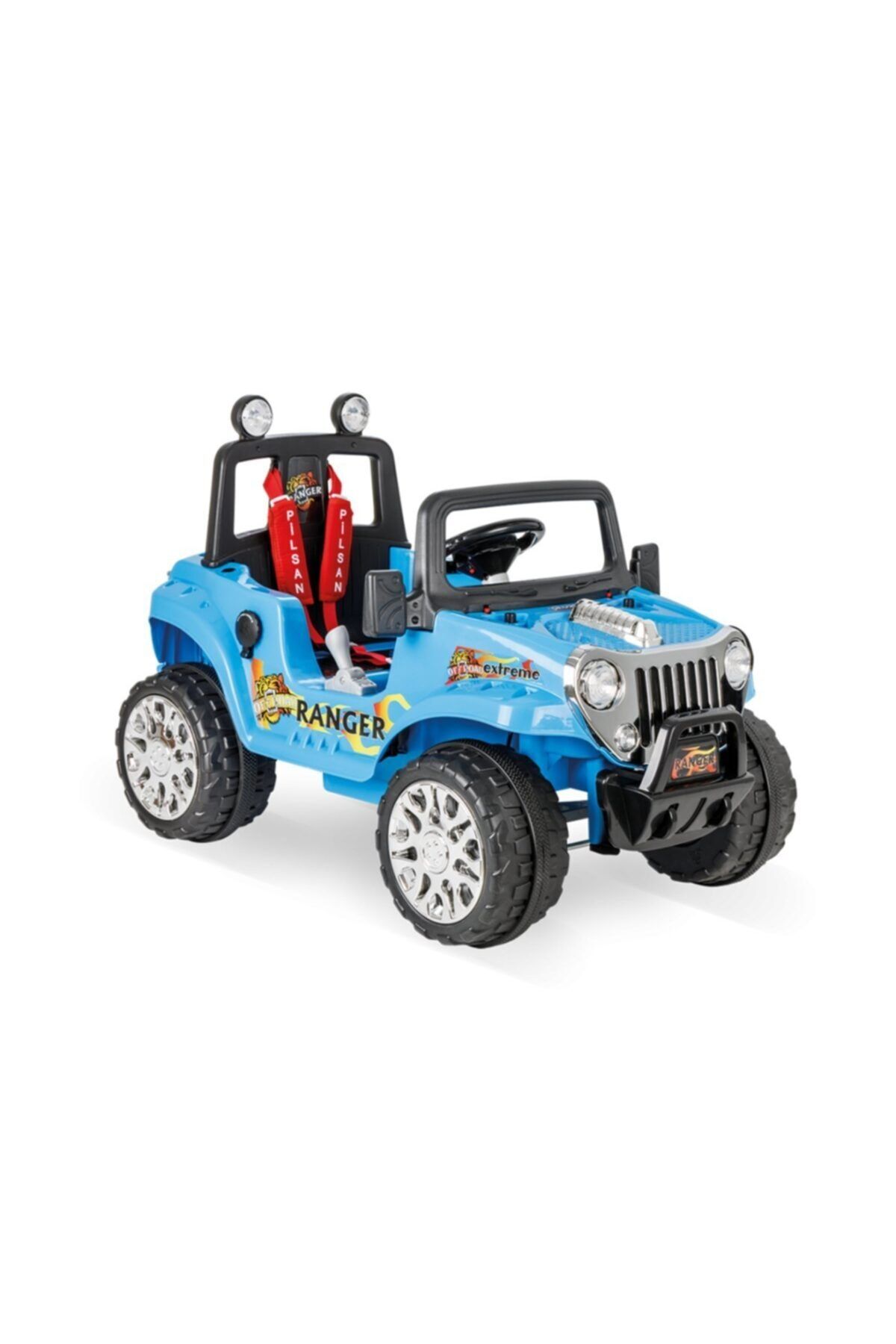 PİLSAN 05 107 Ranger Akülü Jeep 12 Volt Kumandalı (mavi)