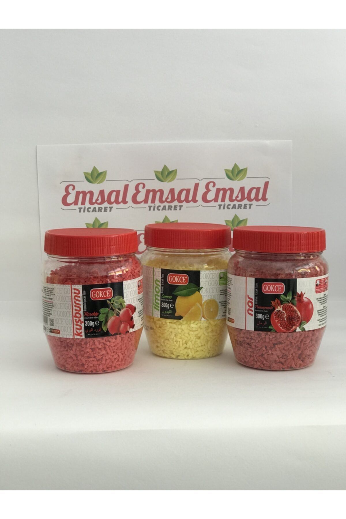 GÖKÇE ORALET Nar+limon+kuşburnu 300gr.*3 Adet