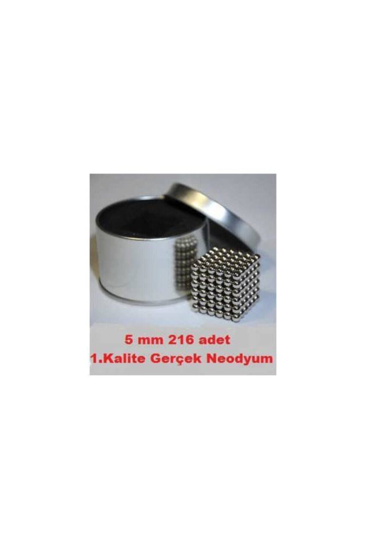 Dünya Magnet Neocube 216 Adet 5mm Neodyum Hobi Mıknatıs Seti (216'lı)