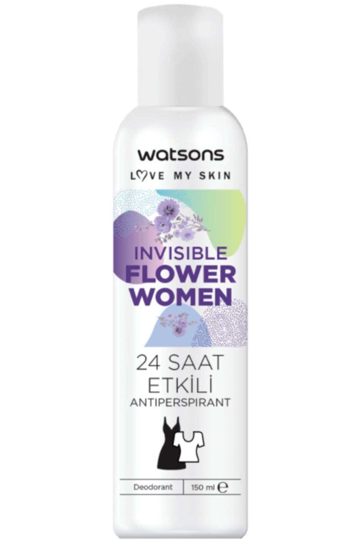 Watsons Invisible Flower Women Deodorant 150 Ml