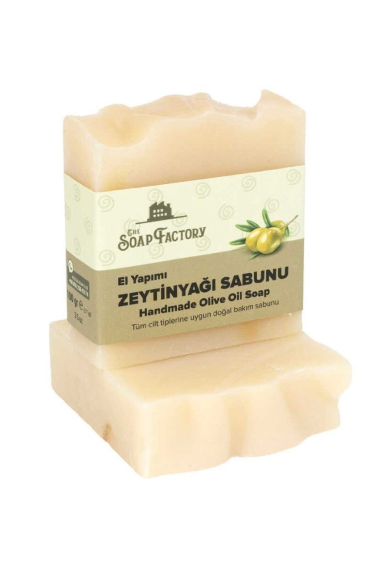 The Soap Factory El Yapımı Bitkisel Zeytinyağı Sabunu 100 gr