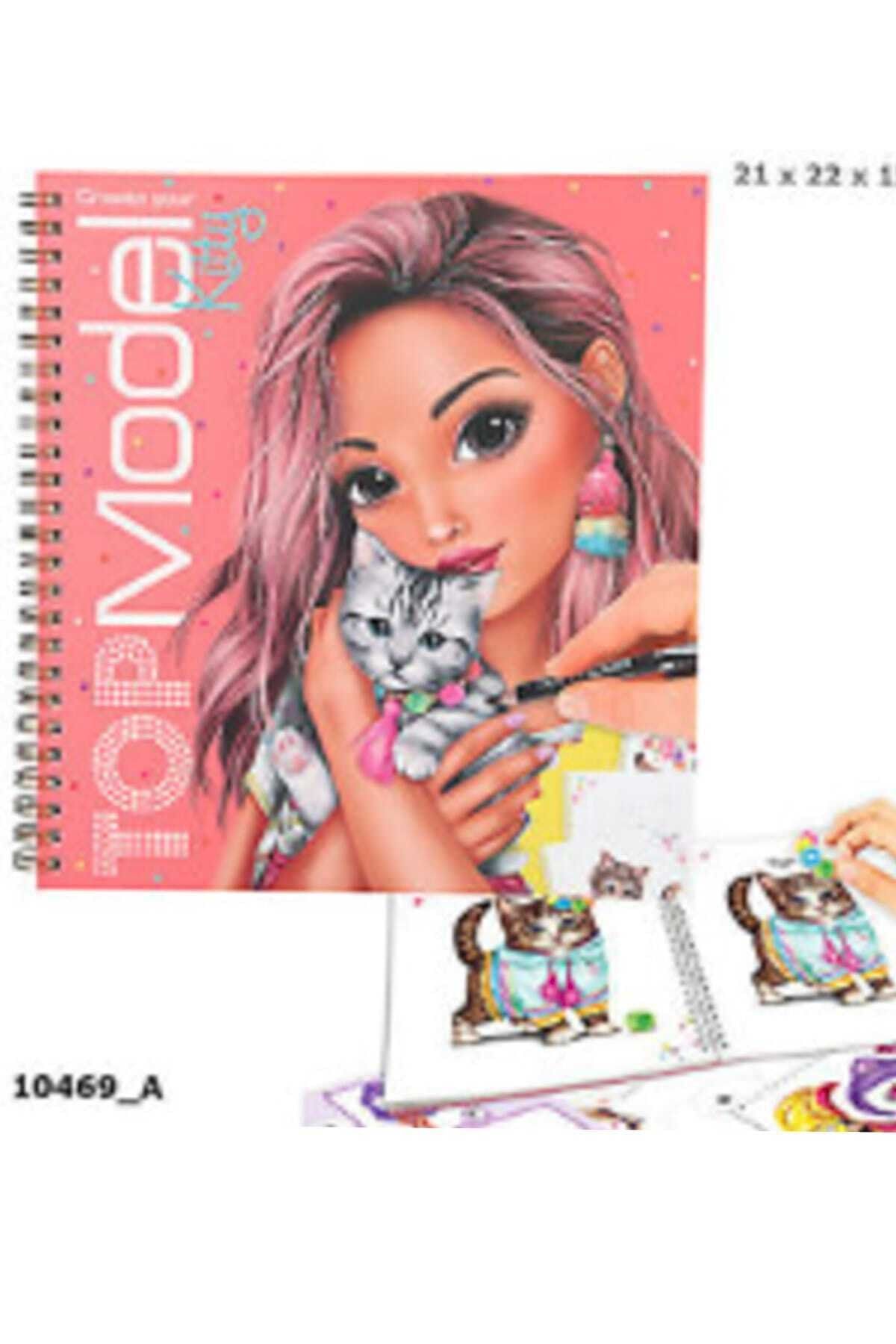Top Model Kitty Boyama Kitabı 10469