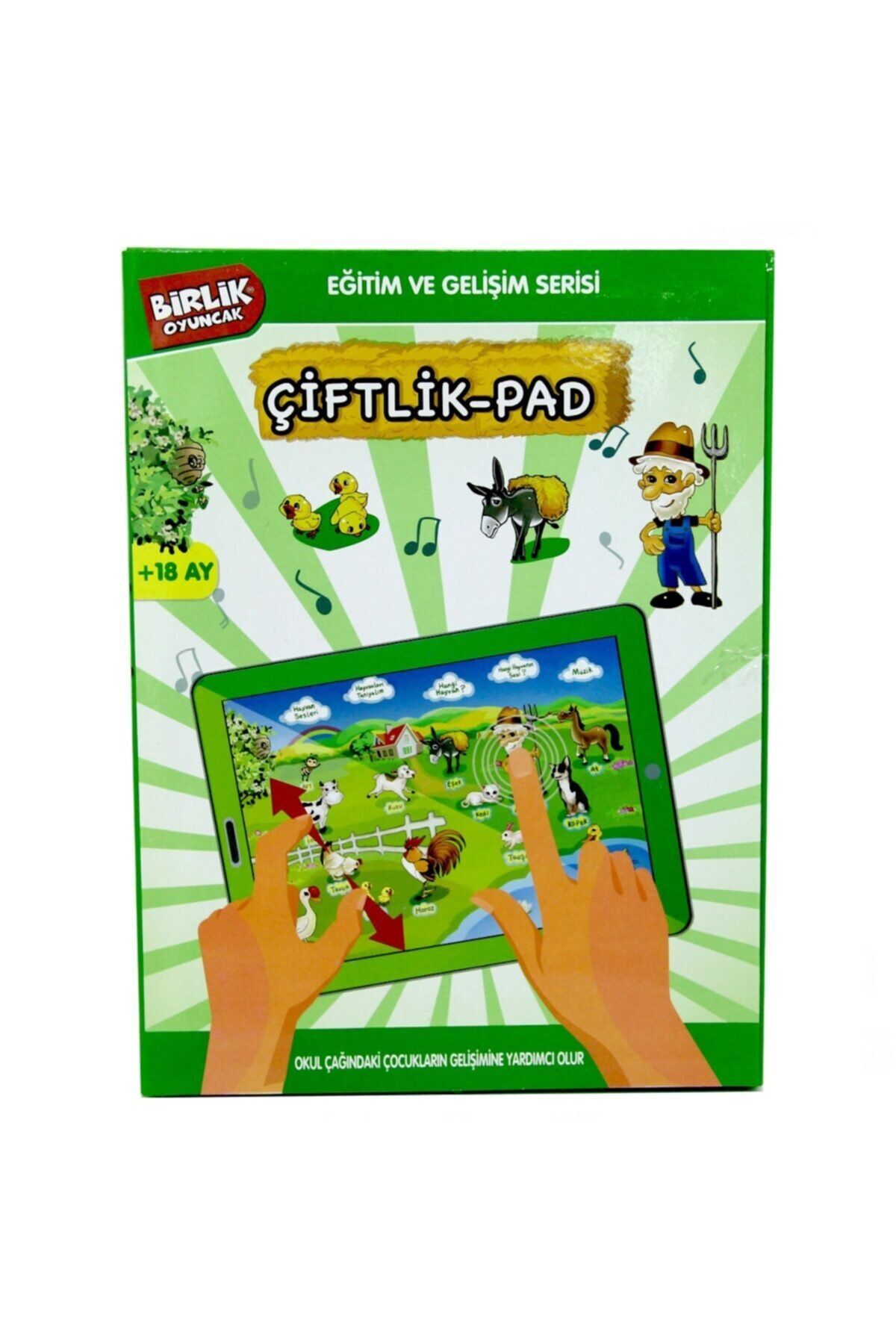 BİRLİK TOYS Türkçe Eğitici Çiftlik-pad Tablet