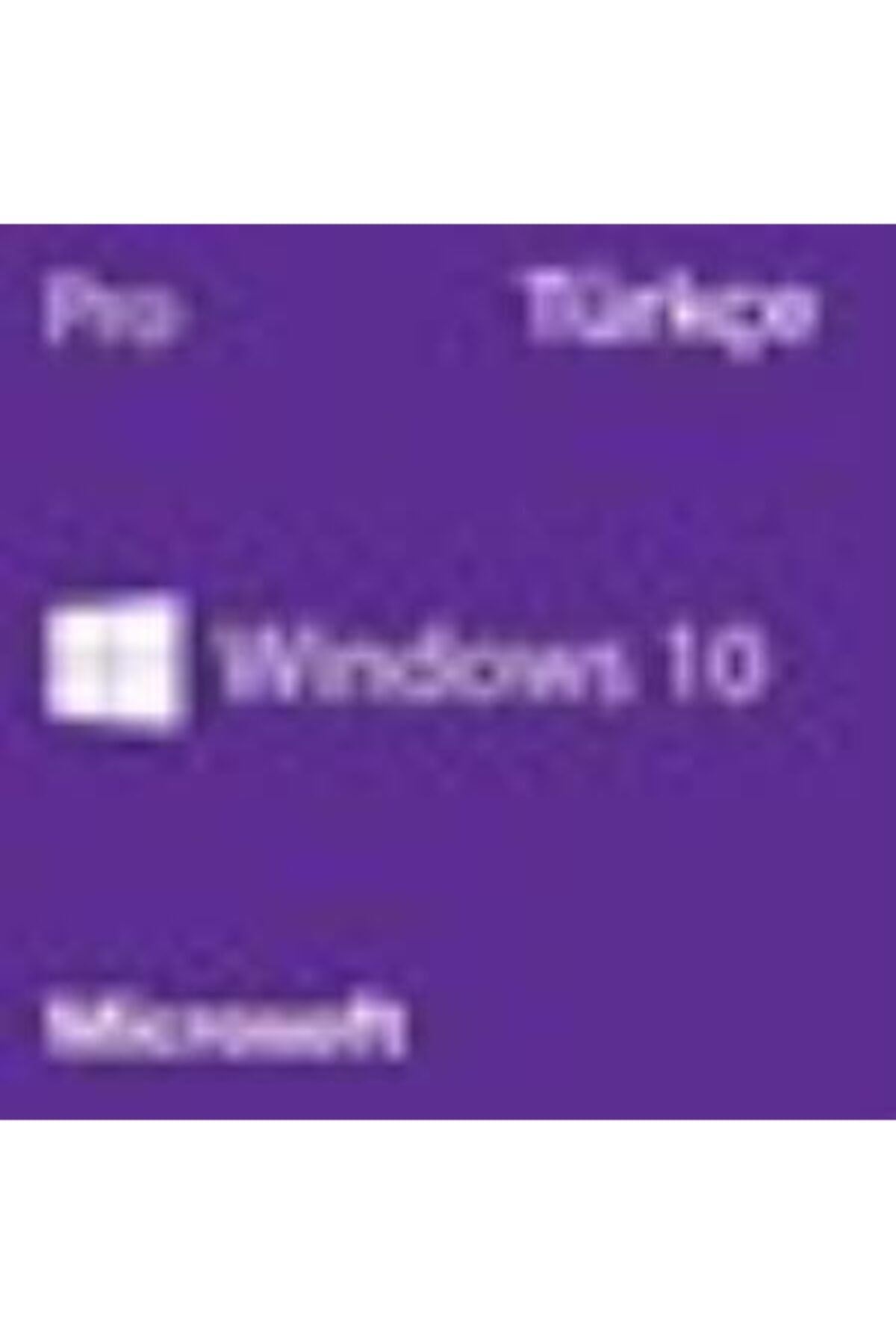 Microsoft Windows 10 Pro Türkçe Oem (64 Bit) Fqc-08977