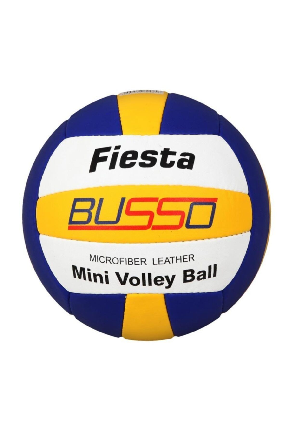 Busso Fiesta Mini Voleybol Topu Mavi Sarı Beyaz