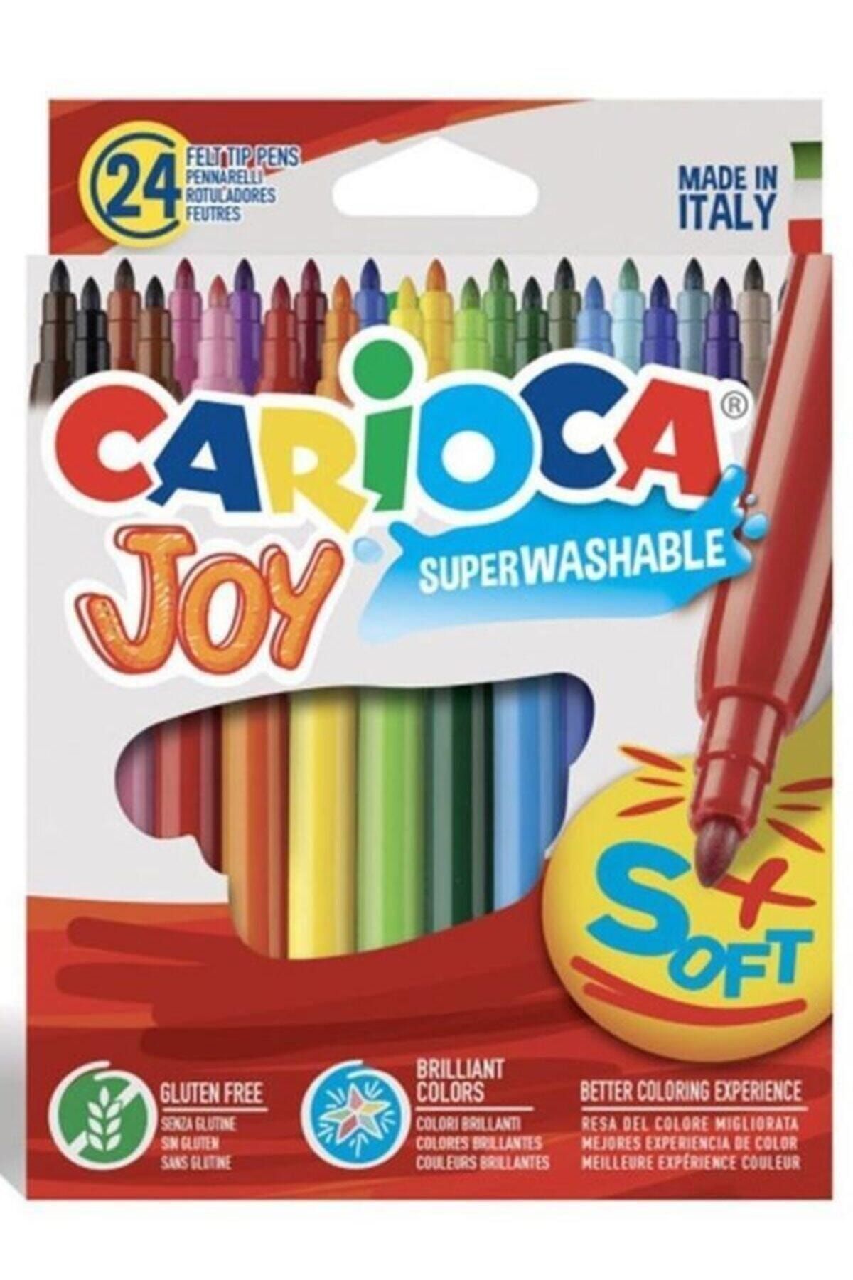 Carioca Joy 24'lü Süper Yıkanabilir Keçeli Boya Kalemi