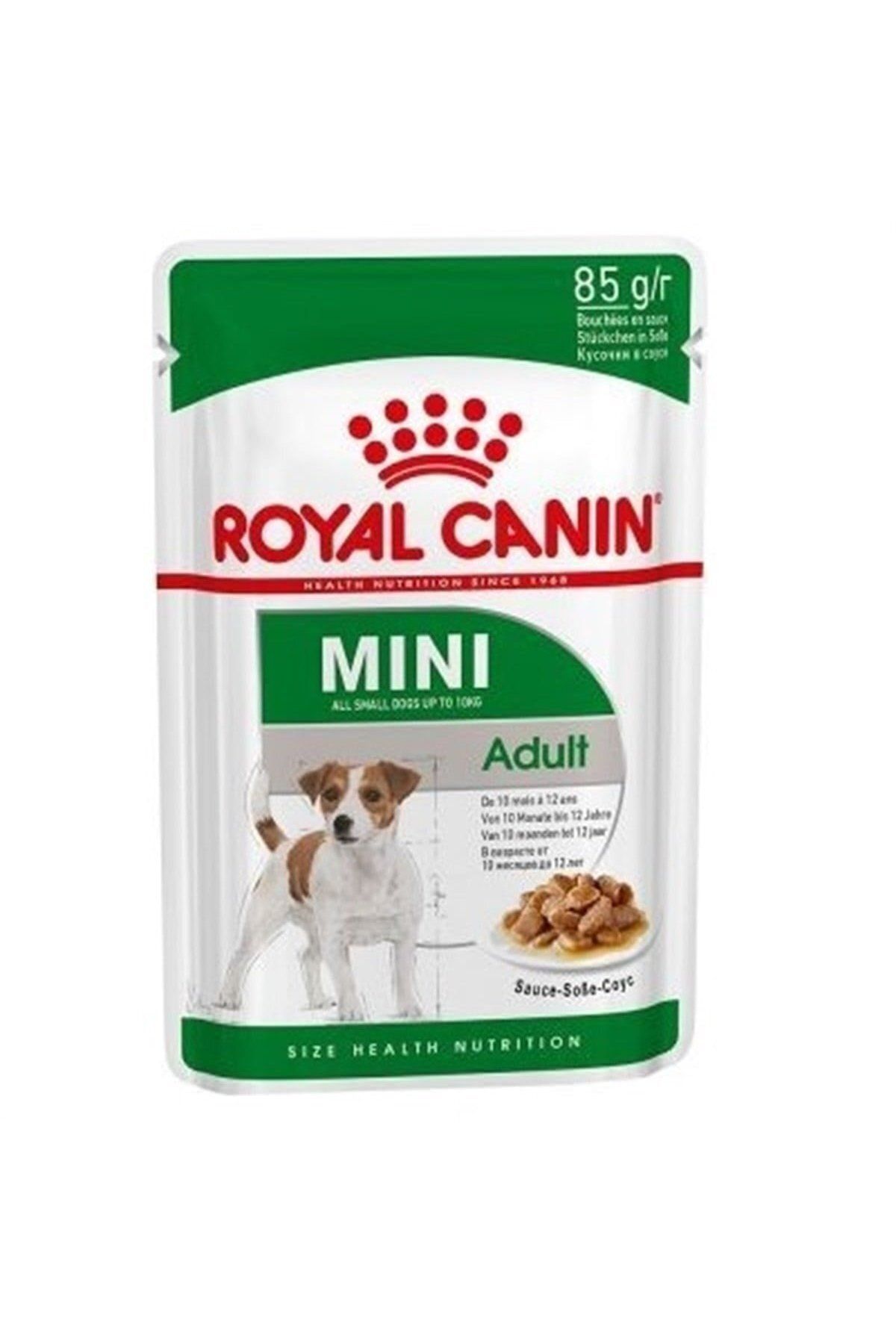 Royal Canin Mini Adult Soslu Köpek Konservesi 85 Gr 10'lu Set Idili