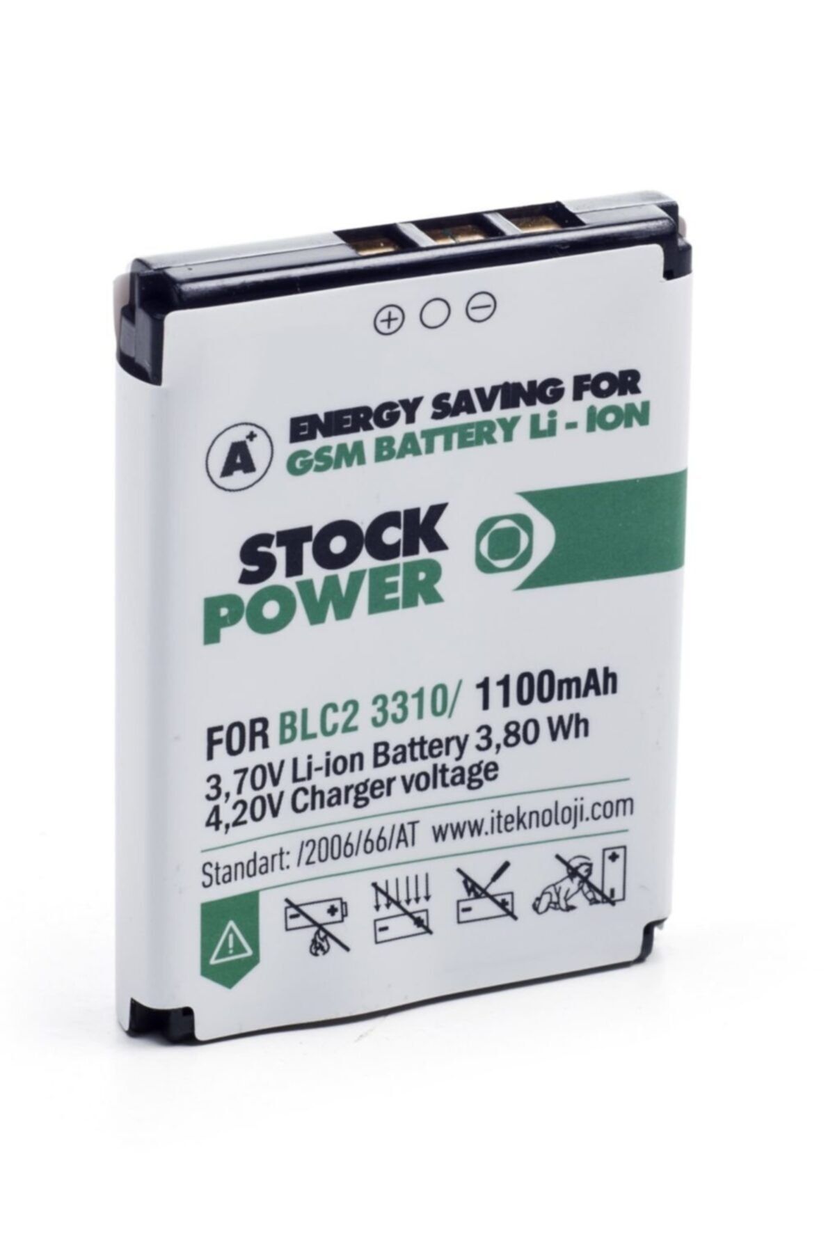 Stock Power Nokia Blc 2 - 3310 (1100 Mah) Batarya