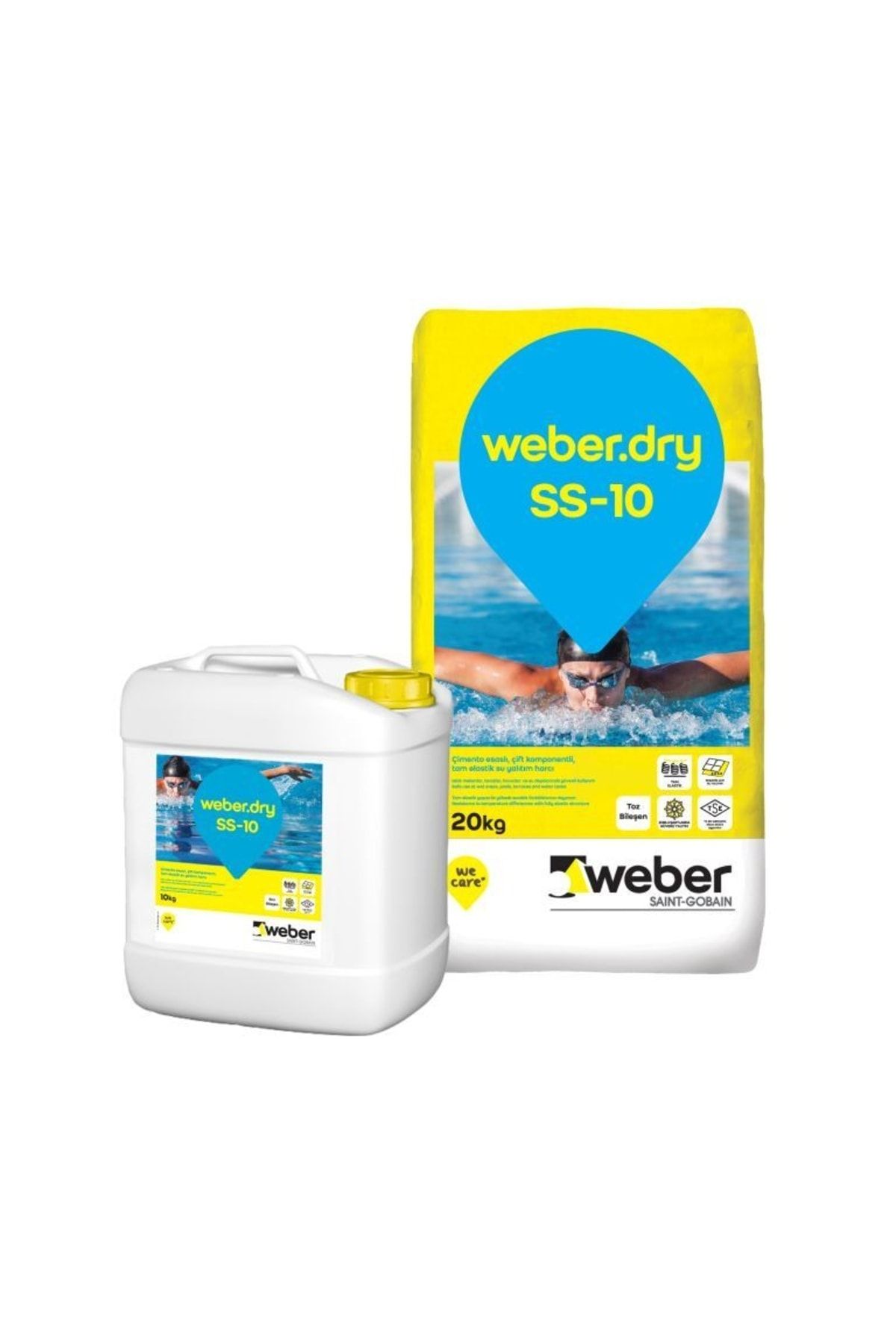 WEBER Dry Ss-10 Set 20 Kg + 10 Kg Su Yalıtım