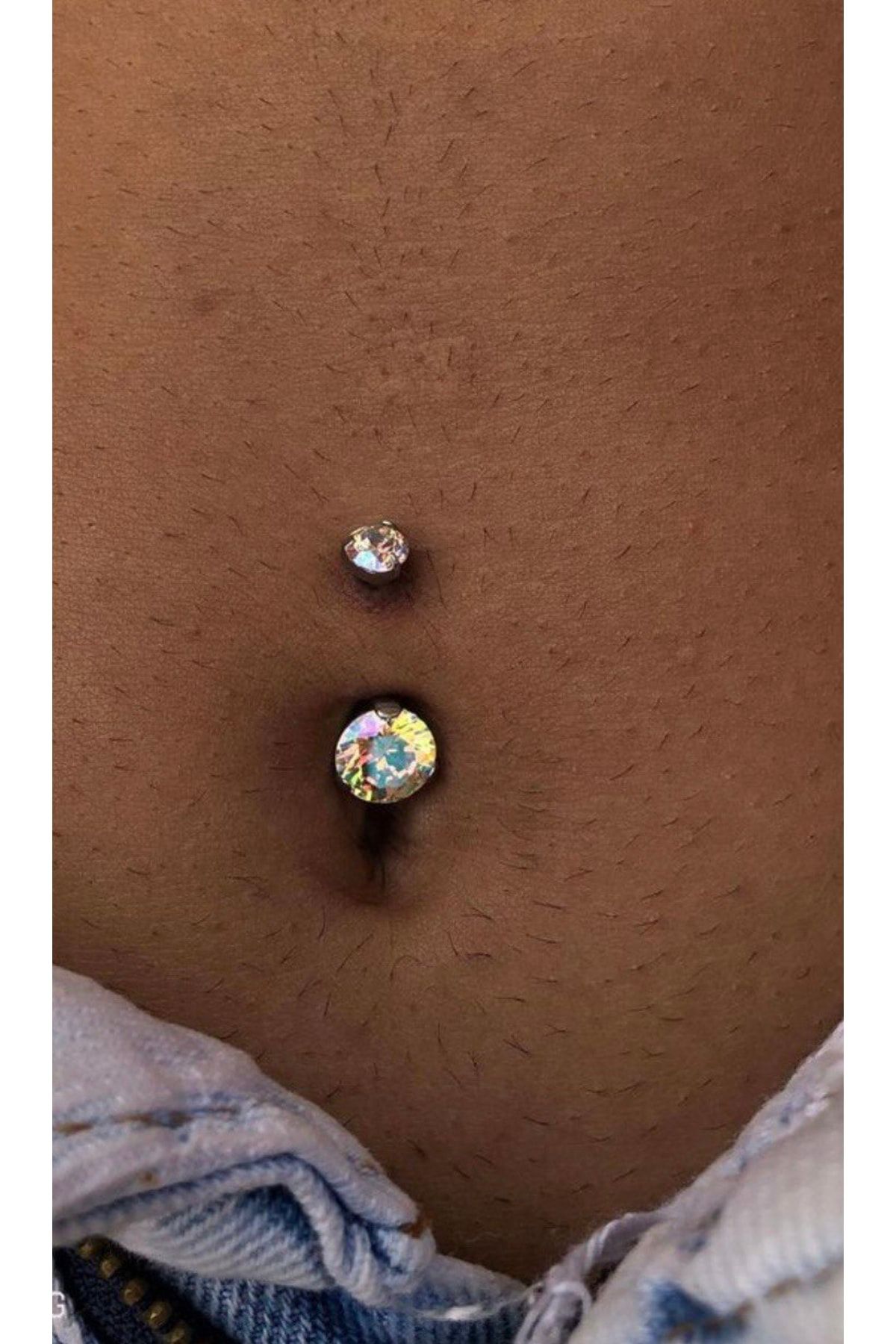 Cerrahi Çelik Göbek Piercingi