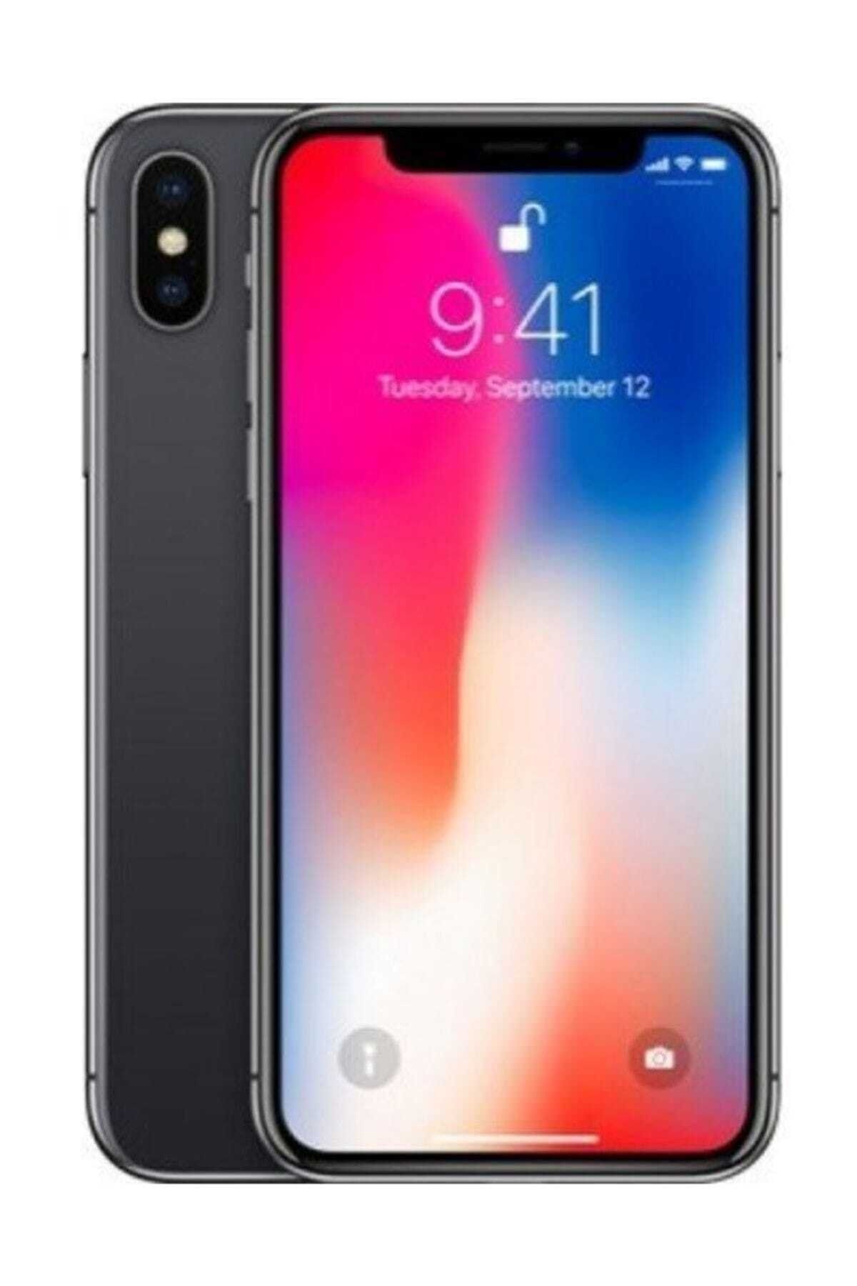 Apple Yenilenmiş İphone X 256 Gb Space Gray Cep Telefonu (12 Ay Garantili) Uyumlu