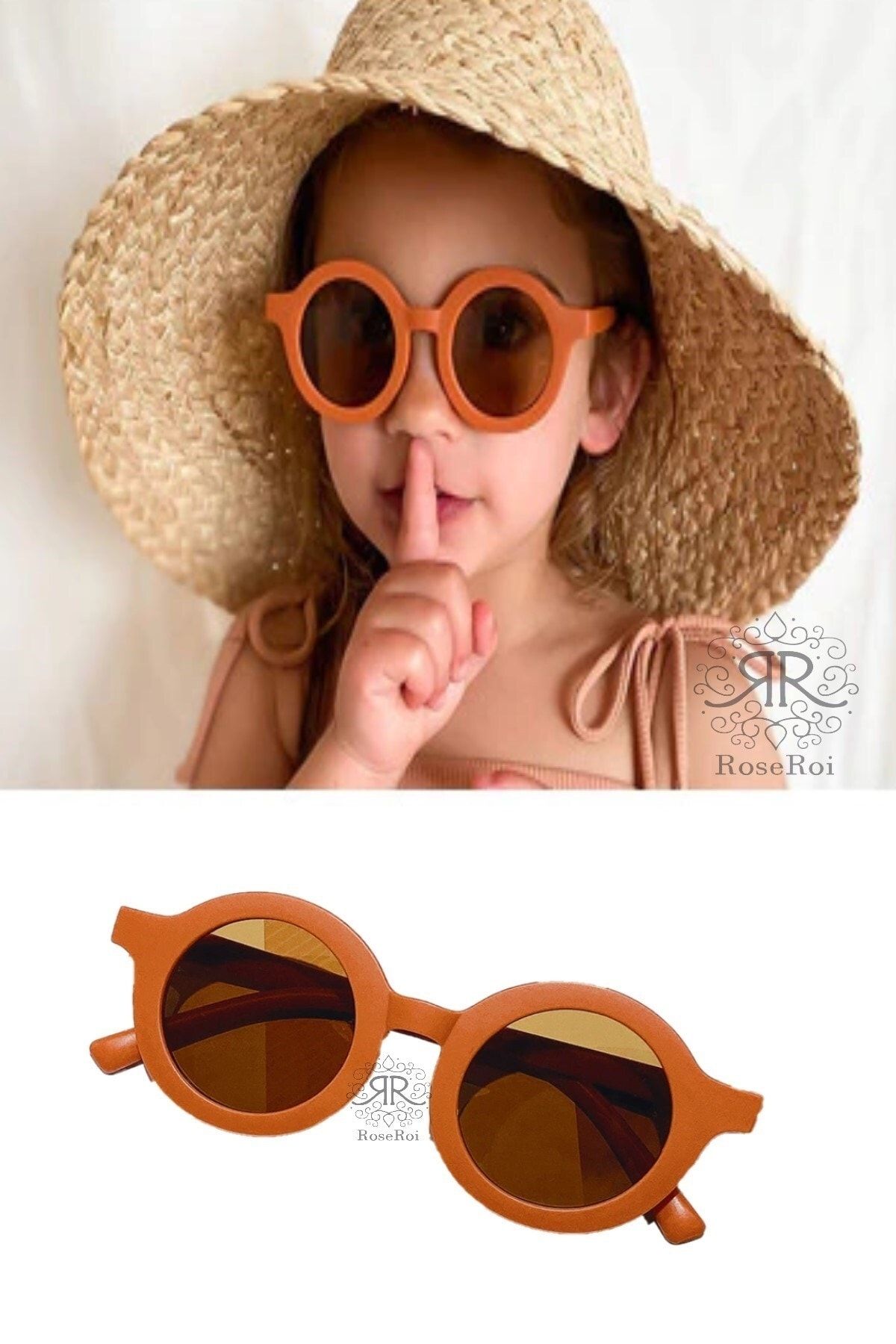 RoseRoi Gözlük Bebek Çocuk Güneş Gözlüğü