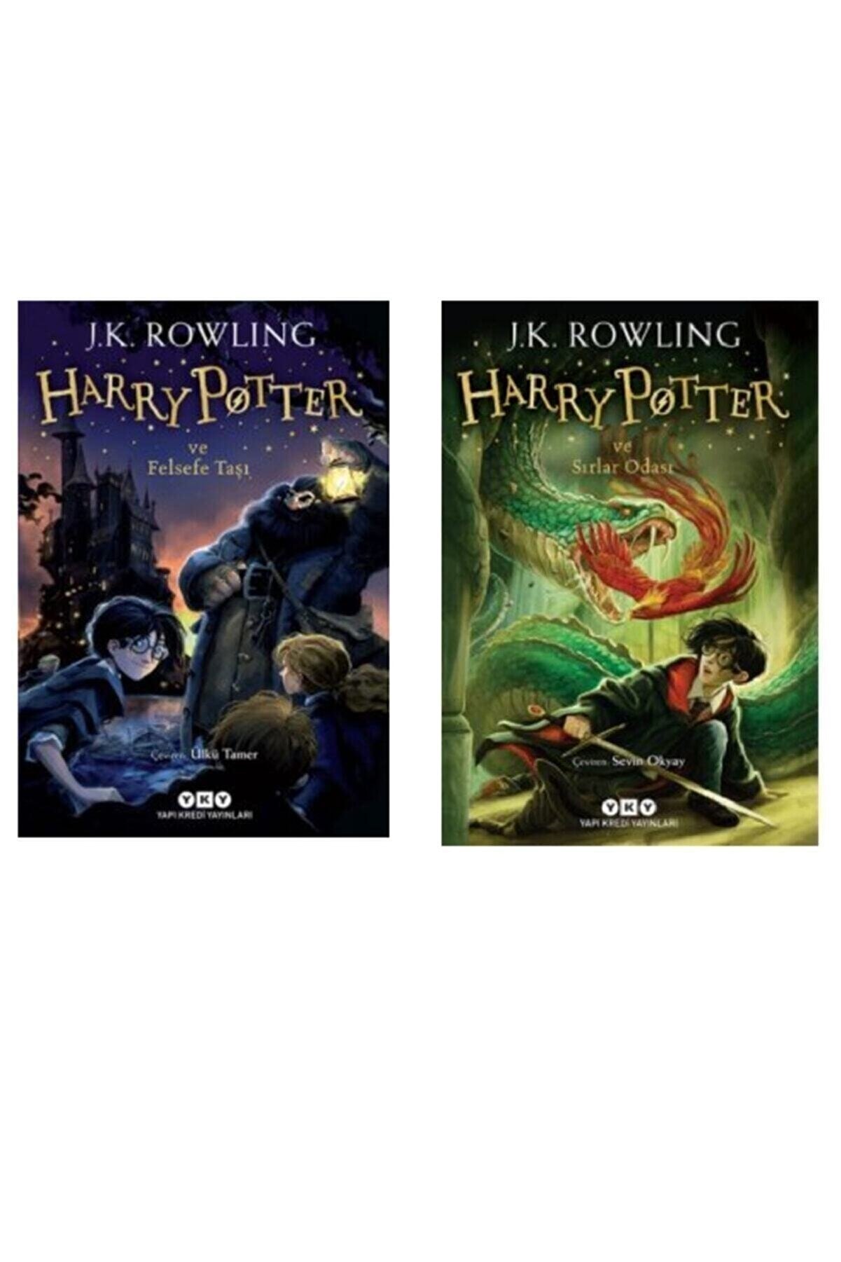 Yapı Kredi Yayınları Harry Potter 1-2 Set Kitap