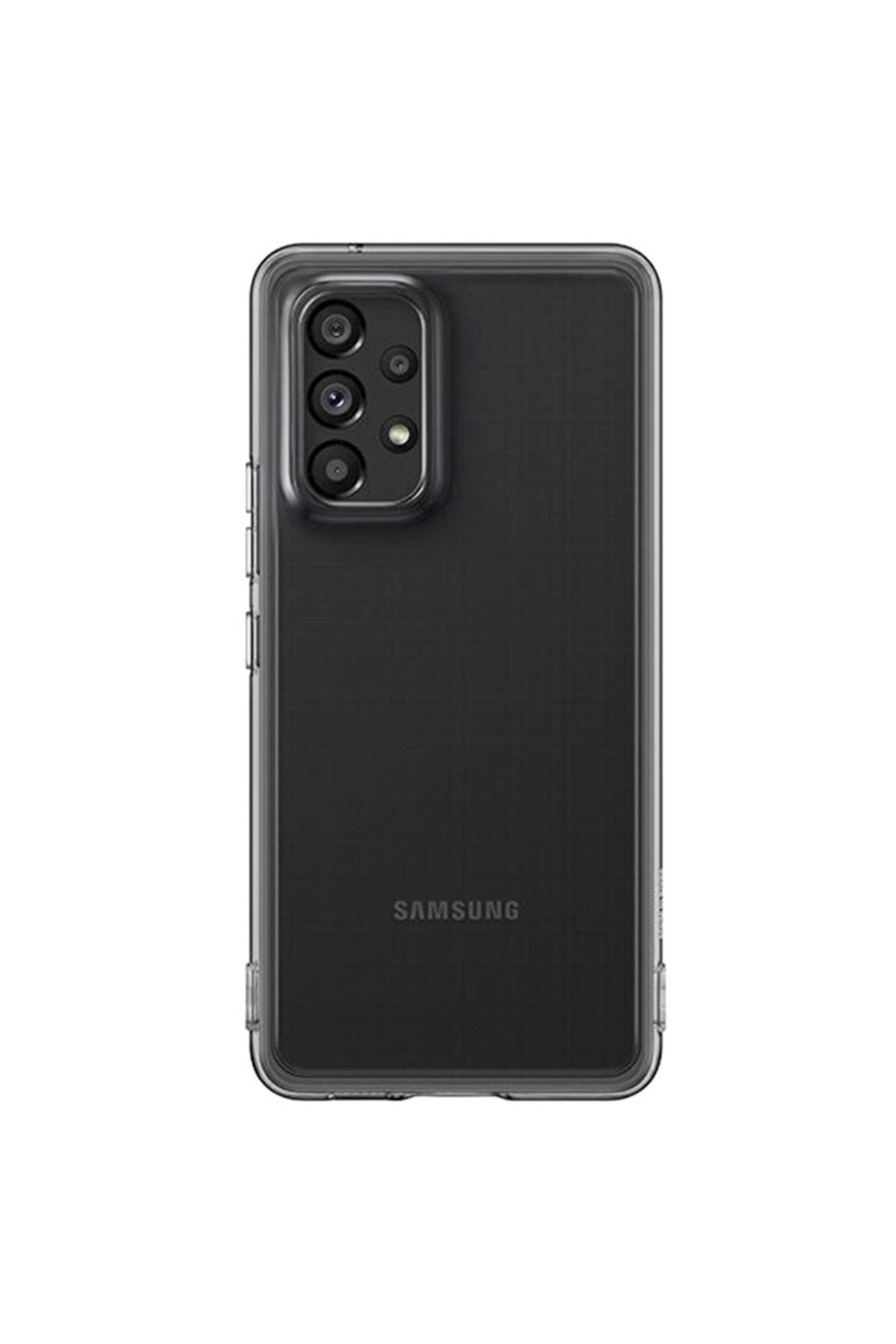 Samsung Galaxy A53 Şeffaf Kılıf - Siyah