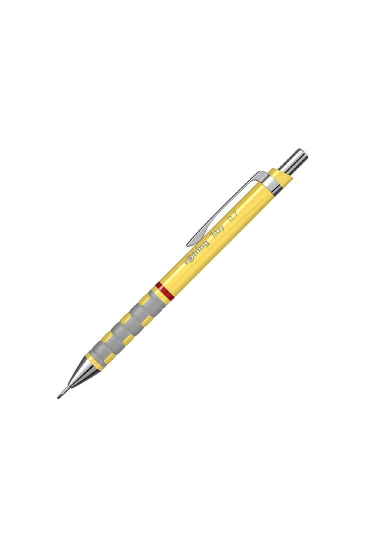 Rotring Tikky Uçlu Mekanik Versatil Kalem 0.7mm Sarı