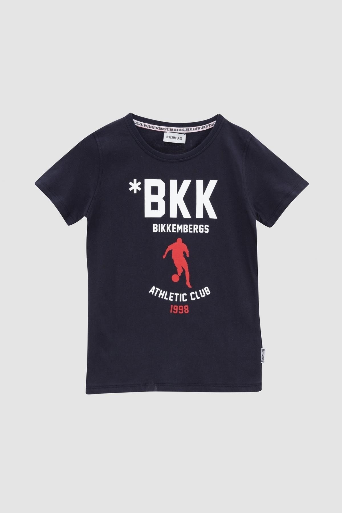 Bikkembergs Erkek Çocuk Lacivert T-shirt 22ss0bk0745