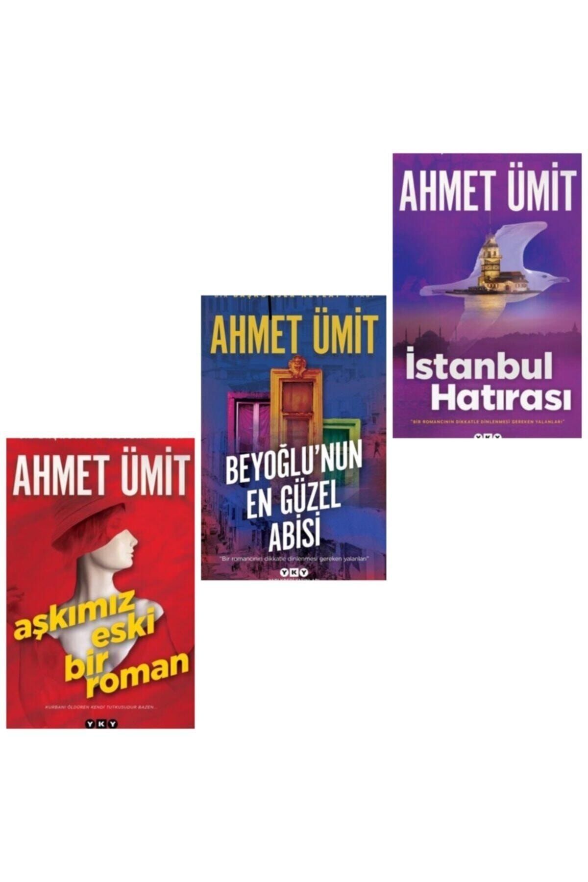 Yapı Kredi Yayınları Aşkımız Eski Bir Roman - Beyoğlu’nun En Güzel Abisi - Istanbul Hatırası, Ahmet Ümit 3 Kitap