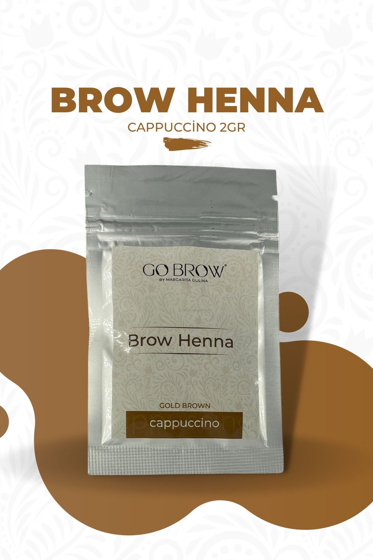 Brow Henna Kaş Kınası Cappuccino 2gr